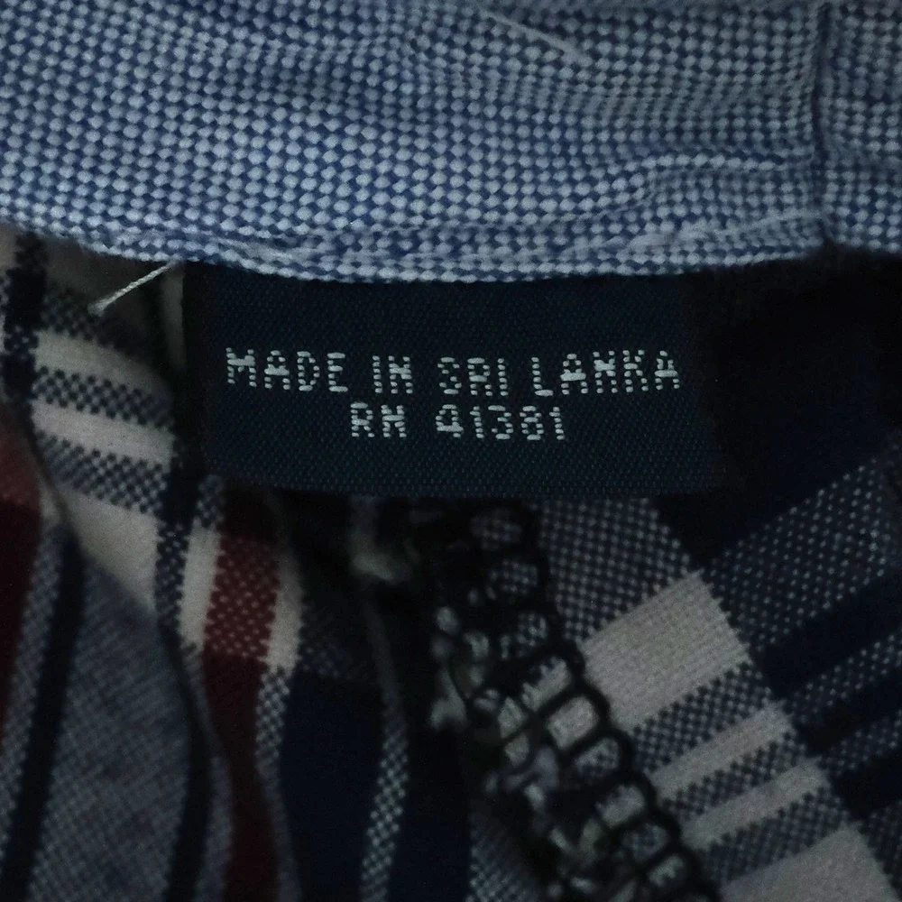 Vintage Polo Ralph Lauren Shorts Mens 36 Plaid Cotton 10